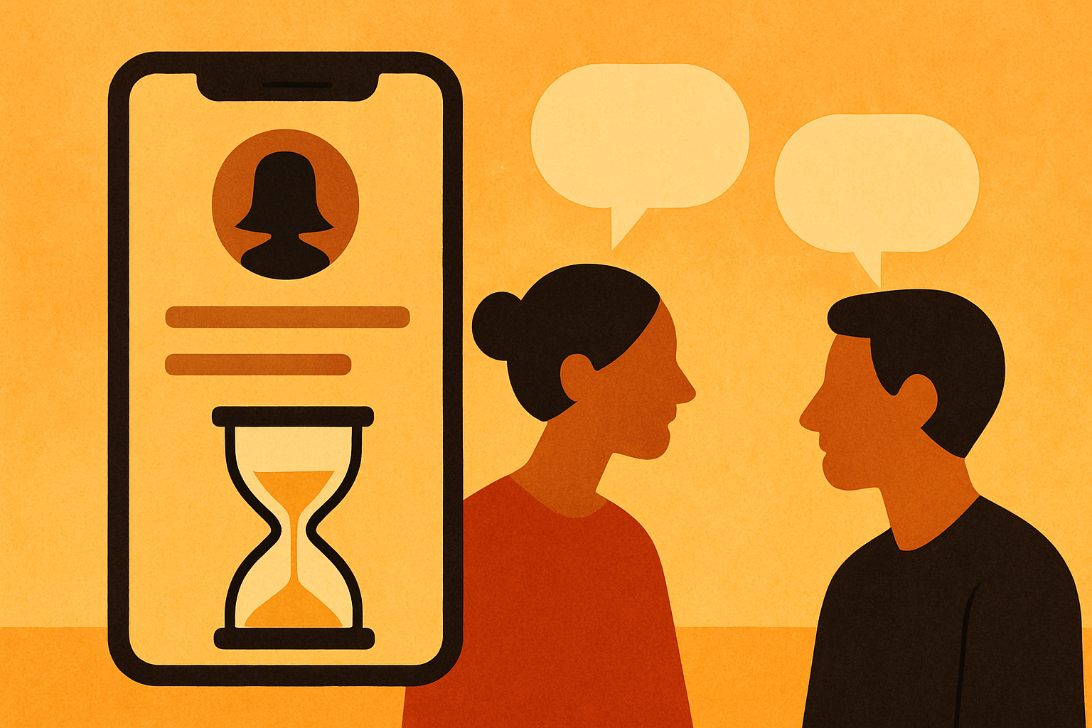 Why L'Amore Vince's Timed Text Round Filters for Genuine Conversation